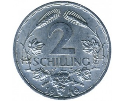 Австрия 2 шиллинга 1946-1952