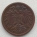 Австрия 2 геллера 1909