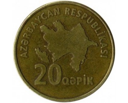 Азербайджан 20 гяпиков 2006