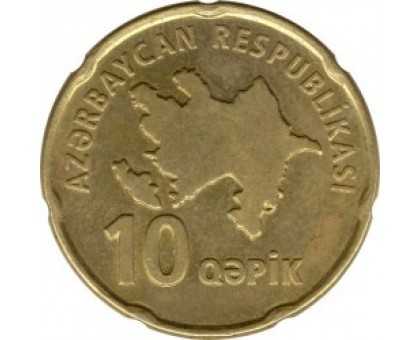 Азербайджан 10 гяпиков 2006 - 2010