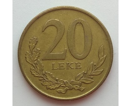 Албания 20 леков 1996-2000