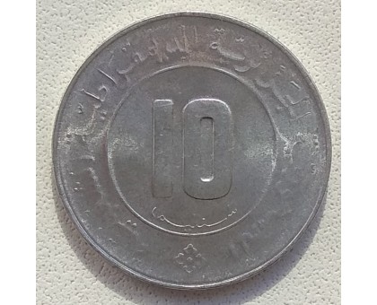 Алжир 10 сантимов 1984-1989