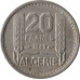 Алжир 20 франков 1949 (французский)