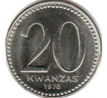 Ангола 20 кванз 1978