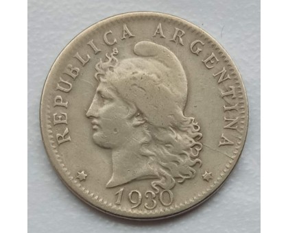 Аргентина 20 сентаво 1930