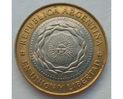 Аргентина 2 песо 2010-2016