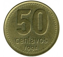 Аргентина 50 сентаво 1992-2010