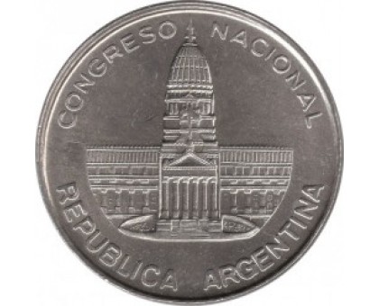 Аргентина 1 песо 1984