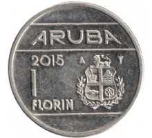 Аруба 1 флорин 2014-2018