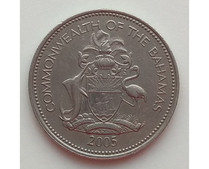 Багамы 25 центов 1991-2005
