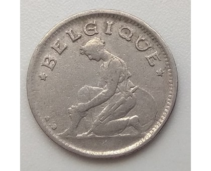 Бельгия 50 сантимов 1922 BELGIQUE