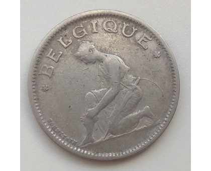 Бельгия 1 франк 1929 BELGIQUE