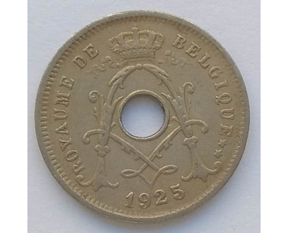 Бельгия 5 сантимов 1925 Belgique