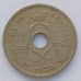 Бельгия 5 сантимов 1925 Belgique