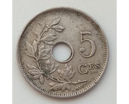 Бельгия 5 сантимов 1923 Belgique