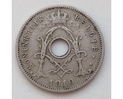 Бельгия 5 сантимов 1910 Belgie