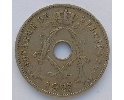 Бельгия 25 сантимов 1927 Belgique