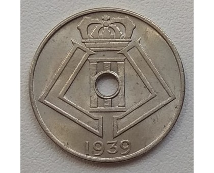 Бельгия 5 сантимов 1939 BELGIE - BELGIQUE