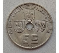 Бельгия 5 сантимов 1939 BELGIE - BELGIQUE