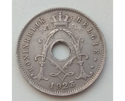 Бельгия 5 сантимов 1923 Belgie