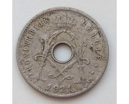 Бельгия 5 сантимов 1921 Belgie