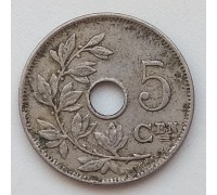 Бельгия 5 сантимов 1921 Belgie