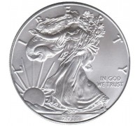 США 1 доллар 2018 Шагающая Свобода серебро