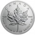 Канада 5 долларов 2013. Кленовый лист. Серебро