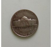 США 5 центов 1942 Р серебро