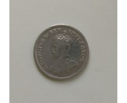 ЮАР 6 пенсов 1933 серебро