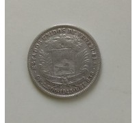 Венесуэла 1/2 боливара 1945 серебро