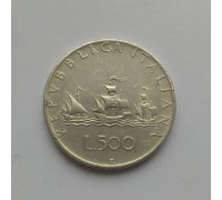 Италия 500 лир 1959 серебро
