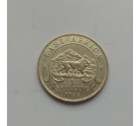 Восточная Африка 1 шиллинг 1925 серебро