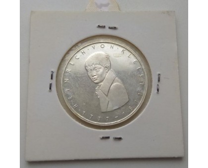 Германия 5 марок 1977. 200 лет со дня рождения Генриха фон Клейста. Серебро