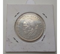 Германия 5 марок 1970. 200 лет со дня рождения Людвига ван Бетховена. Серебро