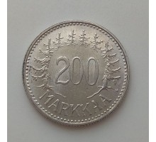 Финляндия 200 марок 1957. Серебро