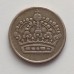 Швеция 25 эре 1953  серебро