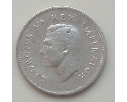ЮАР 3 пенса 1940 серебро