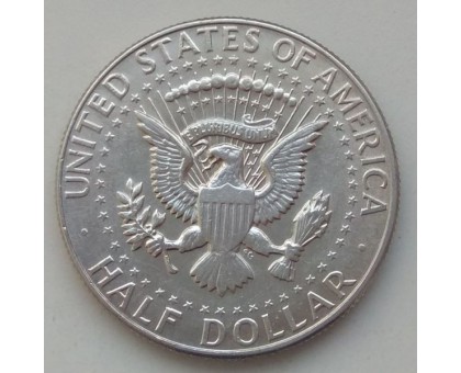 США 50 центов 1965. Серебро