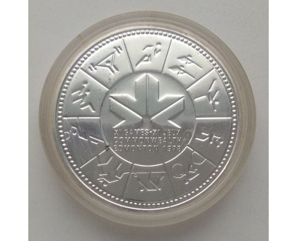Канада 1 доллар 1978. XI игры содружества в Эдмонтоне серебро