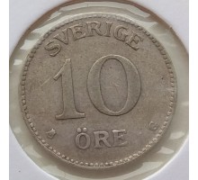 Швеция 10 оре 1942. Серебро