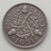 Великобритания 3 пенса 1931 серебро