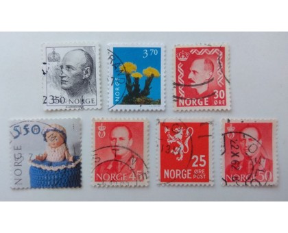 Норвегия. Набор 7 шт. (0039)