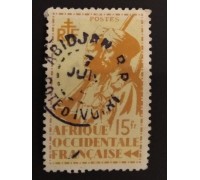 Французская Западная Африка 15 франков (0342)