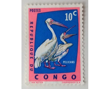 Конго 1963. Птицы (1048)