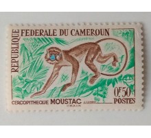 Камерун 1962. Обезьяна (1043)