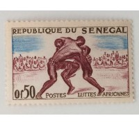 Сенегал 1961. Древняя Борьба (1040)