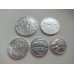 Катанга 2017. Набор 5 монет